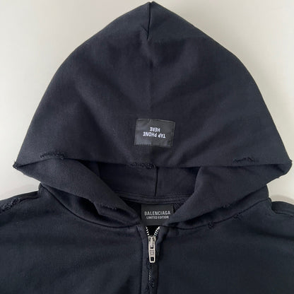 Balenciaga Zip-Up Hoodie