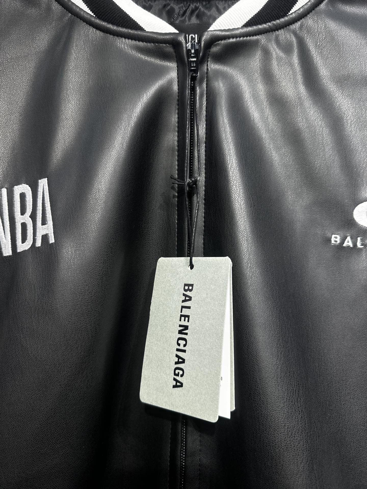 Balenciaga x NBA Varsity Jacket