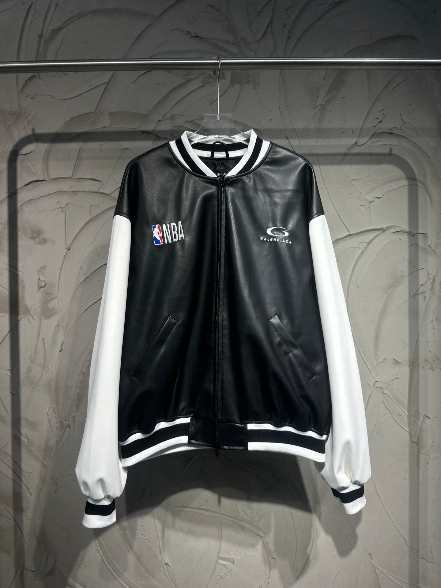 Balenciaga x NBA Varsity Jacket