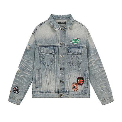 Amiri Jean Jacket