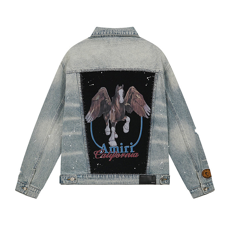 Amiri Jean Jacket