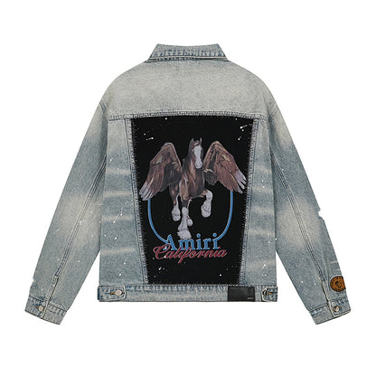 Amiri Jean Jacket